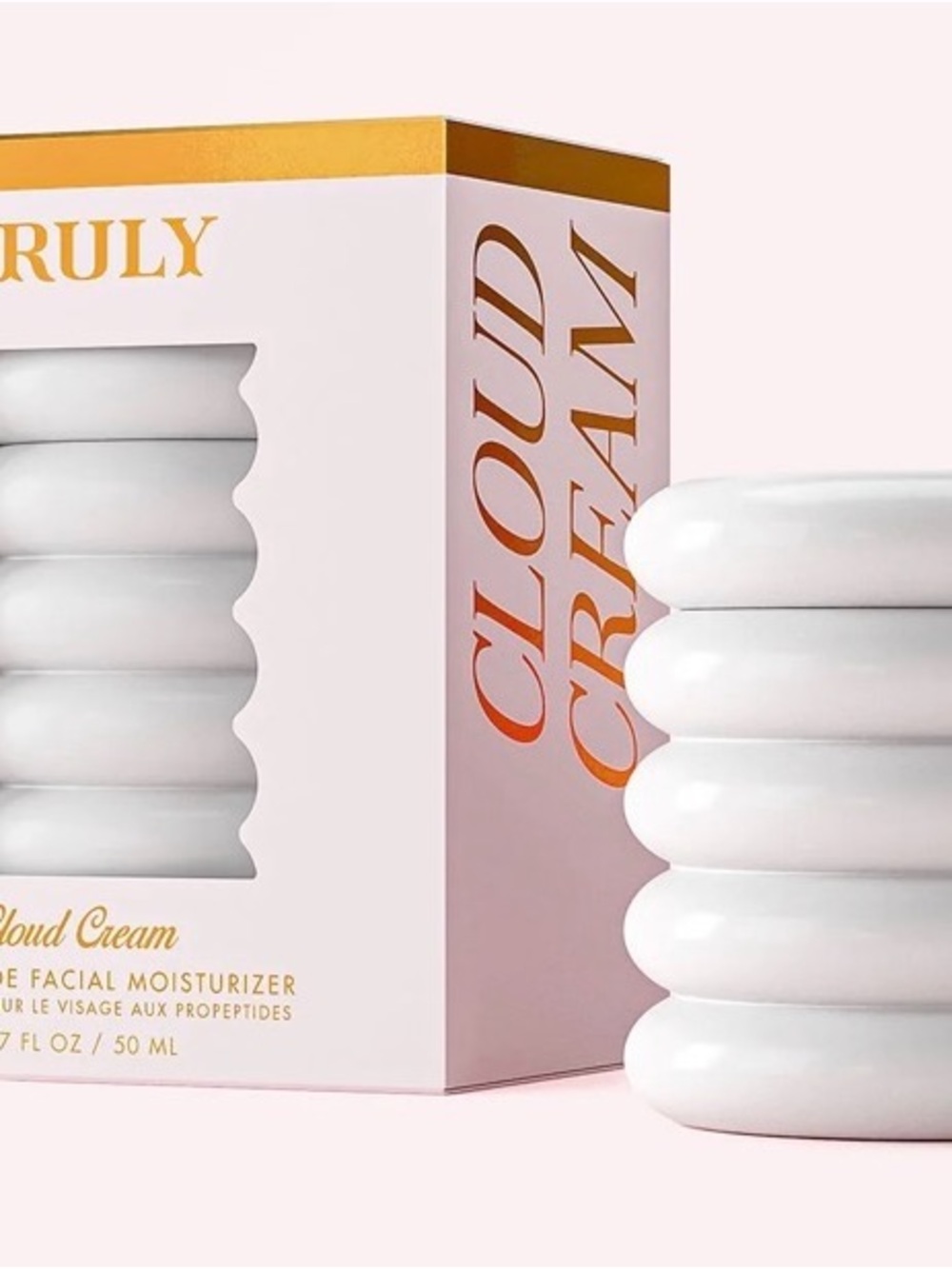 TRULY Cloud Cream Pro-Peptide Facial Moisturizer - New Release. Fragrance Free